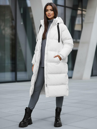 Дамско яке бял OZONEE JS/5M3163/281Z