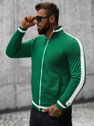 Мъжки суитшърт зелен OZONEE O/2126Z