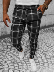 Мъжки панталони черни OZONEE O/P4028