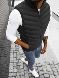 Мъжки елек черен OZONEE JS/M752/392