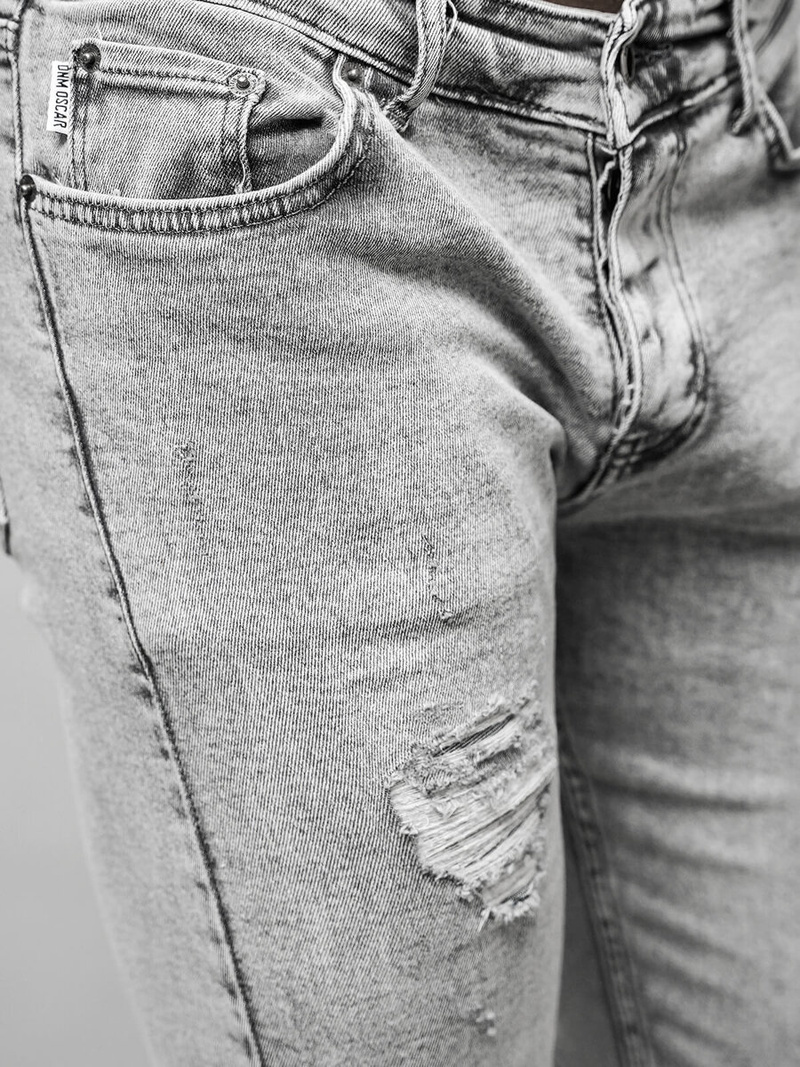 Мъжки дънки сив OZONEE O/2358/2