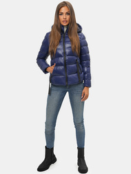 Дамско яке синя OZONEE JS/M782/215