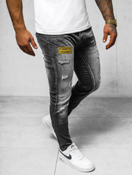 Мъжки дънки черни OZONEE NB/MP0047NZ