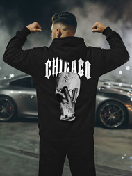 Мъжки суитшърт черно OZONEE JS/21B1903/3