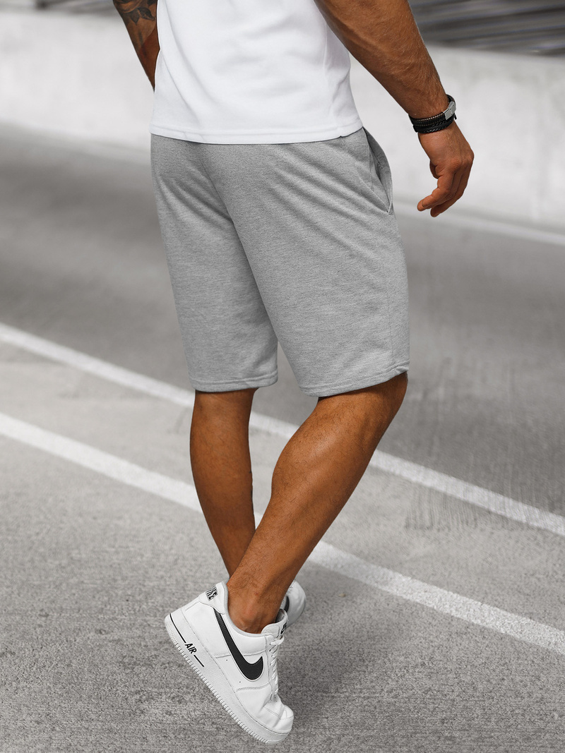 Мъжки панталонки сив OZONEE JS/8K100/2Z