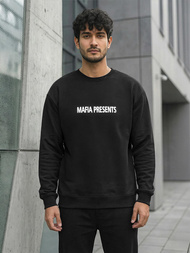 Мъжки суитшърт черен JS/65B3919/3Z