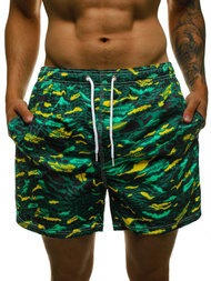 Мъжки плувни шорти зелено OZONEE JS/ST072