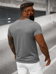 Мъжка тениска графитен OZONEE JS/712007Z