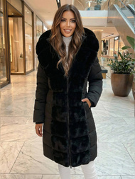 Дамско яке черно OZONEE JS/5M3158/392Z