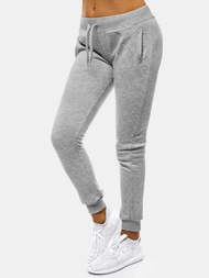 Дамски долнища на анцуг сиво OZONEE JS/CK01