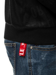 Мъжки суитшърт черен OZONEE JS/DD236