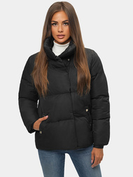 Дамско яке черно OZONEE JS/M23062/392