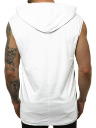 Мъжка тениска бяла OZONEE MACH/M1214