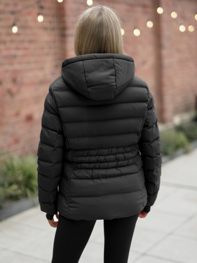 Дамско яке черна OZONEE JS/M769/392Z