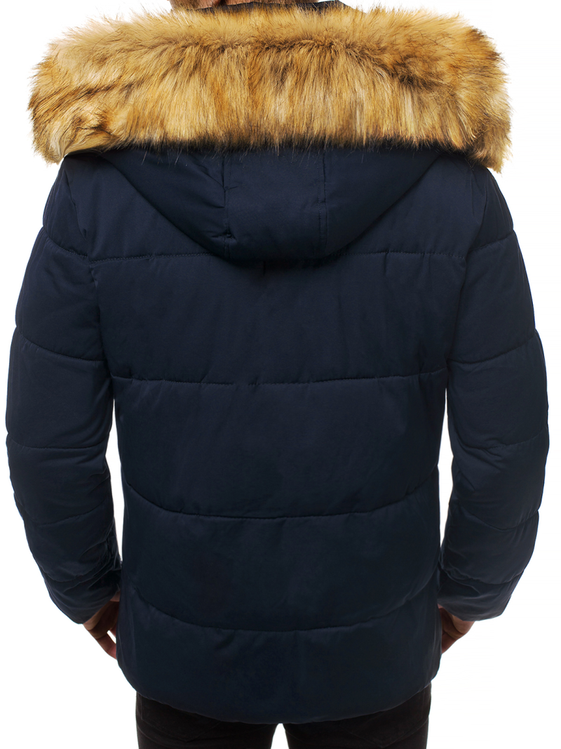 Мъжко яке тъмнсиня OZONEE JD/336