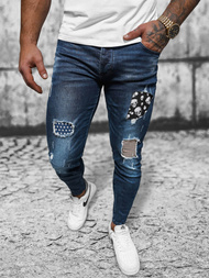 Мъжки дънки тъмносиньо OZONEE NB/MP0015BS