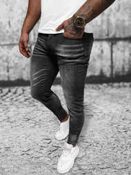 Мъжки дънки черни OZONEE NB/MP0199N