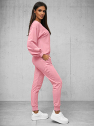 Дамски анцуг от две части розов OZONEE O/12113Z