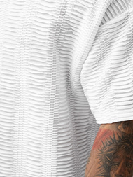 Мъжка тениска бял OZONEE O/B1149