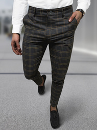 Мъжки панталони графитно OZONEE DJ/5632