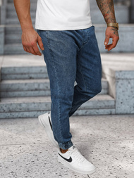 Мъжки дънки jogger синьо OZONEE NB/MP0272BS