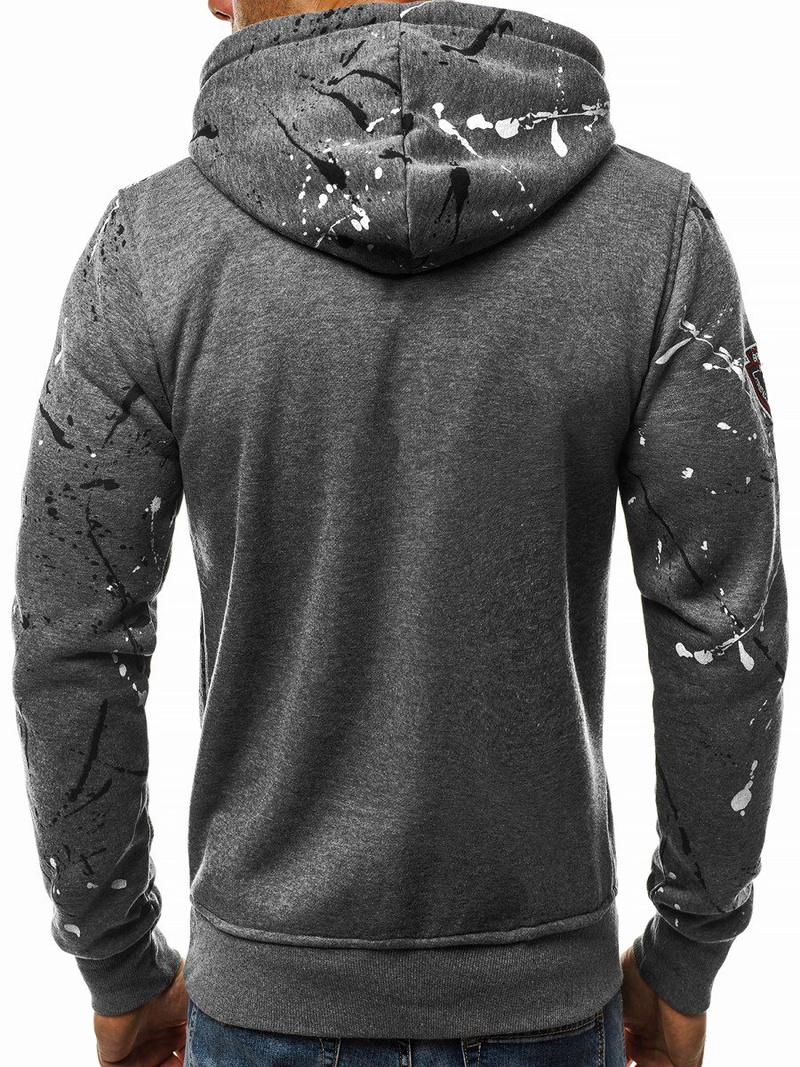 Мъжки суитшърт сив OZONEE JS/DD275Z