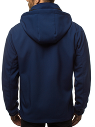 Мъжко softshell яке тъмнсиня OZONEE JS/56008