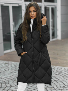 Дамско яке черно OZONEE JS/5M3168/392Z