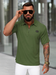 Мъжка поло тениска каки OZONEE O/YN2/593