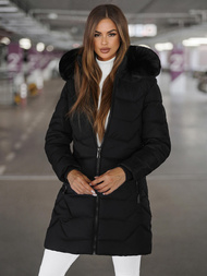 Дамско яке черно OZONEE JS/16M9121/392Z