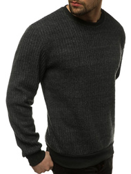 Мъжки суитшърт графитна OZONEE JS/KS1945BZ