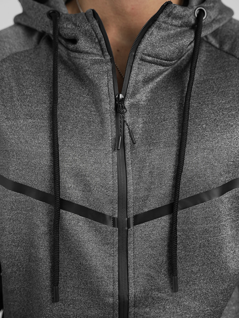 Мъжки спортен екип графитен OZONEE JS/8C1966/5