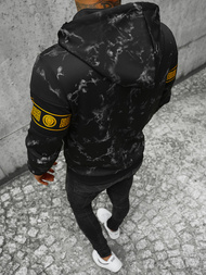 Мъжки суитшърт черен OZONEE JS/B8125