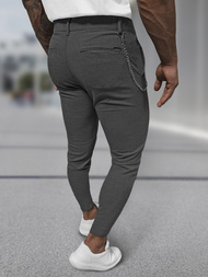 Мъжки панталони графитно OZONEE DJ/3300