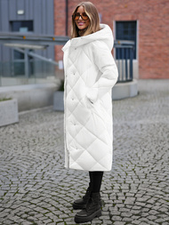 Дамско яке бял OZONEE JS/5M3173/281Z