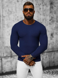 Мъжки пуловер тъмносин OZONEE NB/MMB602/5Z