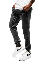 Мъжко долнище на анцуг графитно JS/XW007S