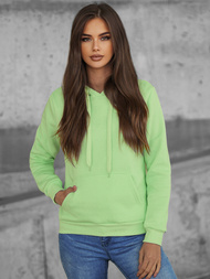 Дамски суичър небесно зелена/2 OZONEE JS/W02/60Z