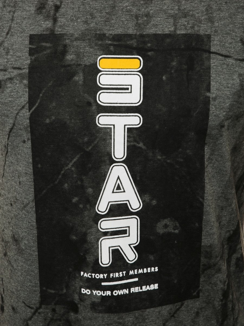 Мъжка тениска графитна OZONEE JS/SS10927Z