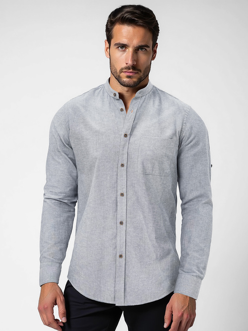 Мъжка риза синя OZONEE O/V171