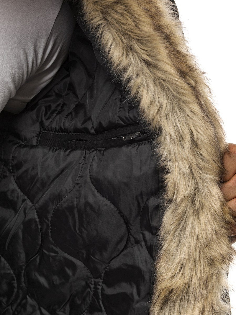 Мъжко яке черно OZONEE O/5578Z