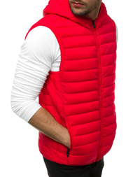 Мъжки елек червена OZONEE JS/LY36