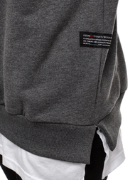 Мъжки суитшърт графитна OZONEE O/11113