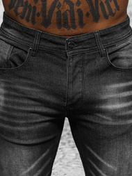 Мъжки дънки черни OZONEE NB/MP0199N