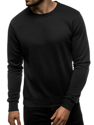 Мъжки суитшърт черен OZONEE JS/D001