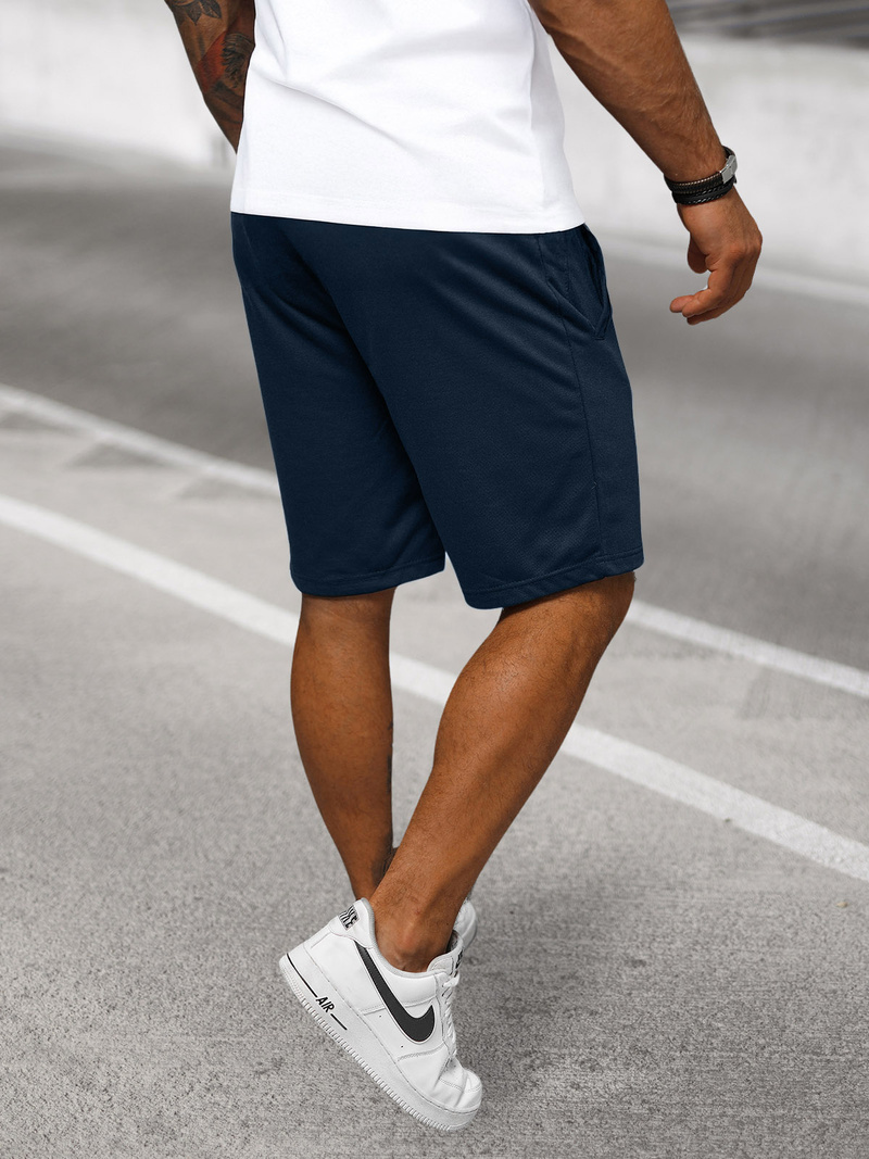 Мъжки панталонки тъмносиньо OZONEE JS/8K100/25Z