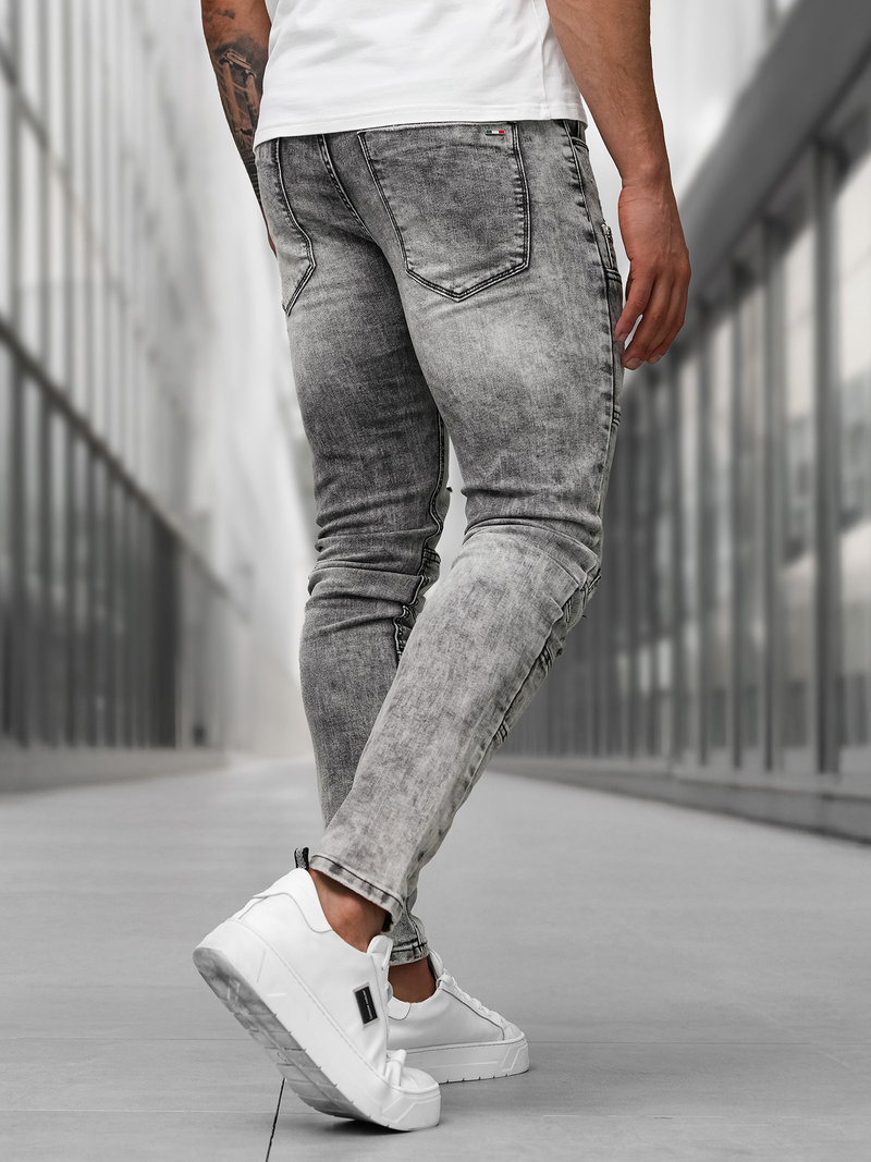 Мъжки дънки графитно OZONEE NB/MP0163NZ