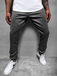 Мъжко долнище на анцуг графитно OZONEE JS/AM126Z