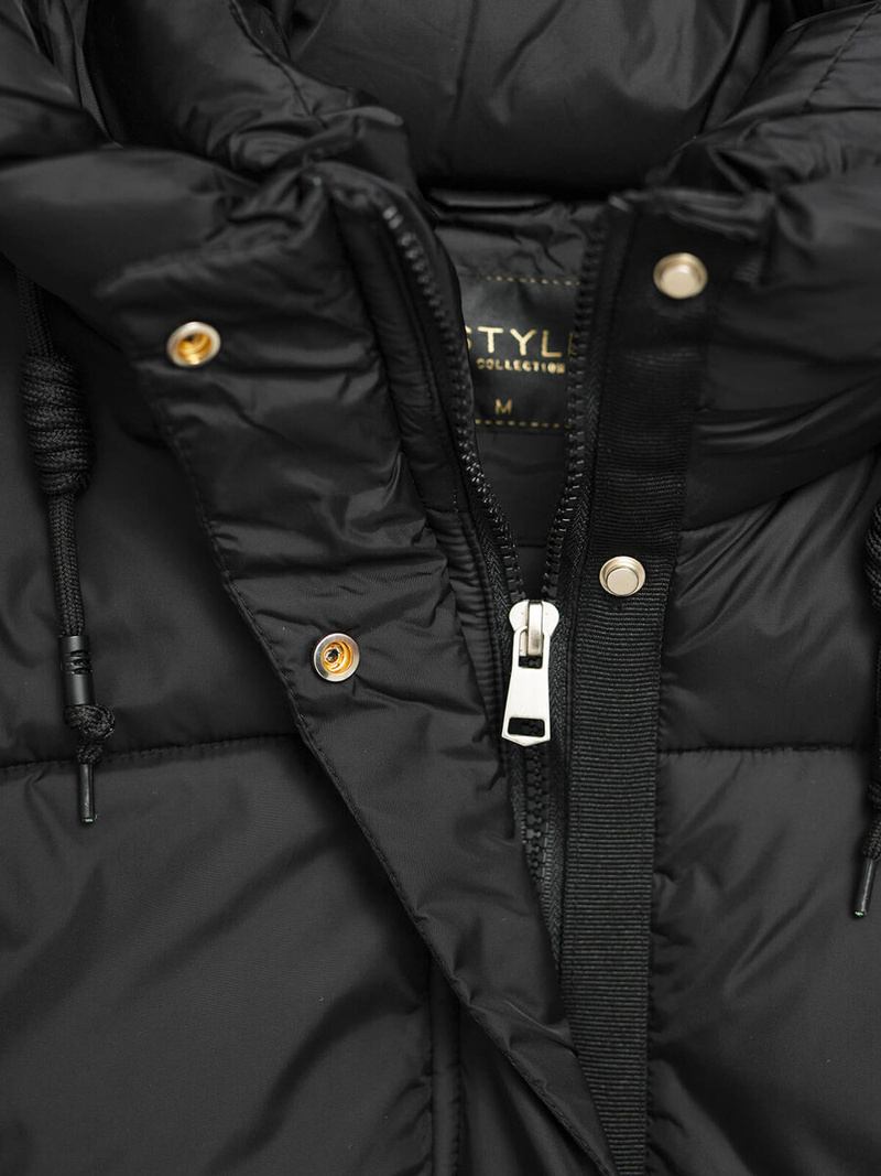 Дамско яке черна OZONEE JS/16M9188/392