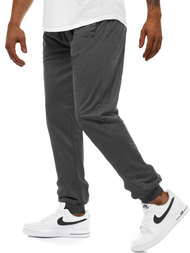 Мъжко долнище на анцуг графитно OZONEE JS/HH02